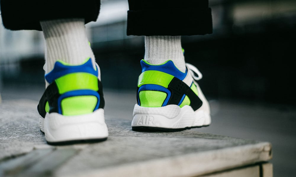 Nike air huarache og scream green best sale